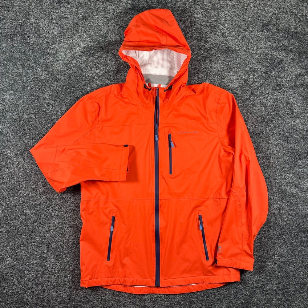 Southern Tide T3 Portside Jacket Mens Large Lightweight Pockets Rain Waterproof